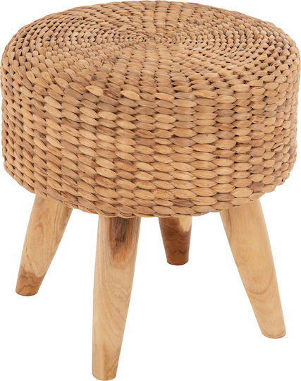Stool For Living Room Jim Natural 43x43x43cm