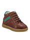 Kids Boots with Laces Brown