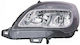 Depo Left Front Lights for Opel Meriva 1pc