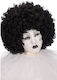 Perucă de Carnaval Afro neagra