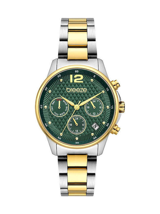 Breeze Women's Watch with Silver Metal Bracelet