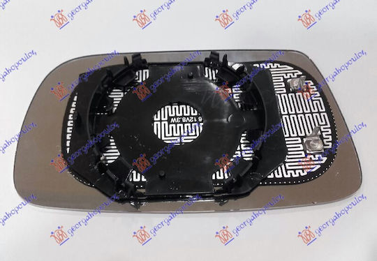 Prasco Beheizter Kristall Auto-Spiegel Toyota Yaris 99-05