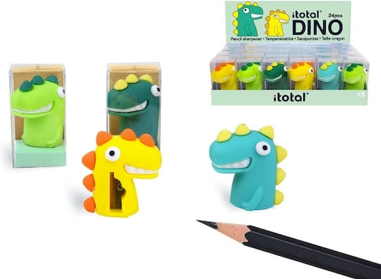 I-Total Plastic Sharpener (Μiscellaneous Designs/Colours) 1pcs