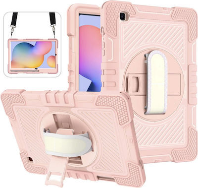 Techsuit StripeShell 360 Flip Cover Ροζ (MatePad 11)