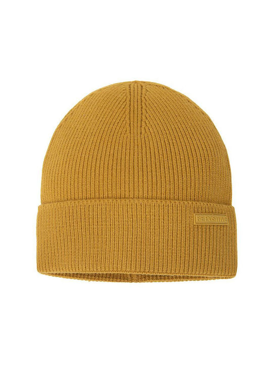 Kinder Beanie Gelb