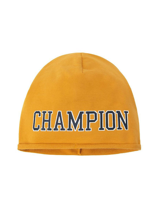 Kinder Beanie Gelb