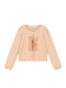 Kinderstrickjacke Beige