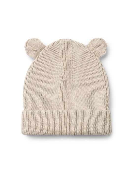 Liewood Kids Beanie Knitted Beige