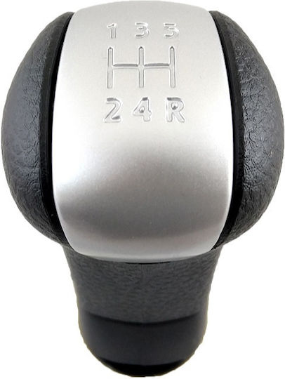 Πόμολο Ταχυτήτων για Mazda 5 Nissan Qashqai 2006-2013 Ασημί