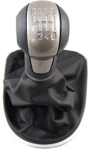 Πόμολο Ταχυτήτων για Mazda 3 / 6 Seat Toledo 2004-2009 Μαύρο