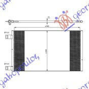 Prasco Radiator de aer condiționat auto pentru Renault Kangoo