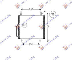 Prasco Car Air Condition Radiator for Suzuki Alto