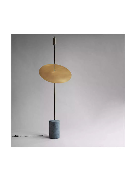 101 Copenhagen Stehlampe H188cm. Gold