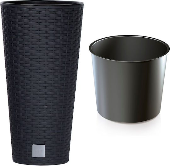 Prosperplast Rato Tubus DRTUS300 Κασπώ Rattan Γκρι