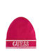 Guess Căciulă Copil Tricotat Fuchsia