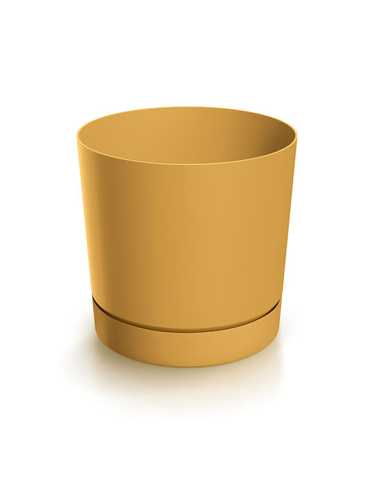 Prosperplast Tubo P Саксия Пластмаса с подложка 12.8x12.8x12.8см.