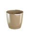 Prosperplast Coubi Round P Γλάστρα Πλαστική Coffee With Milk 10x10x9.2εκ.