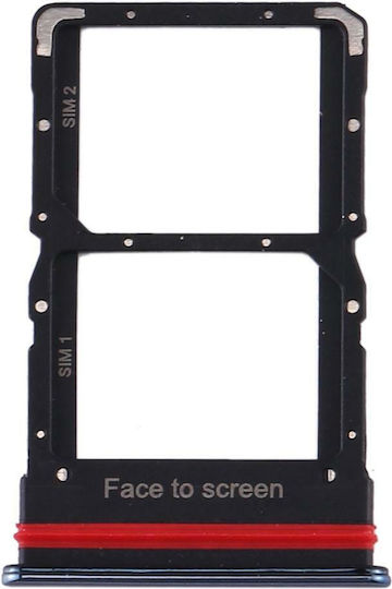 Sim Card Tray Μαύρο για Xiaomi Mi 9 Lite