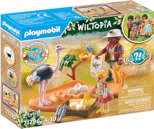 Playmobil Wiltopia Грижа за щрауса за 4-10 години