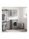 vidaXL Bathroom Cabinet Gray