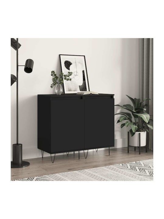 Hängeschrank fürs Wohnzimmer aus Holz und Metal...