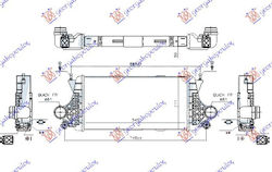 Prasco Car Intercooler