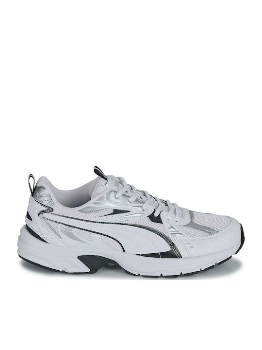 Puma Milenio Tech Ανδρικά Sneakers Λευκά 392322-01