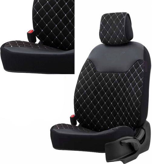 Set Autositzlehnen 1Stück Kunstleder