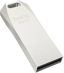 Hoco UD4 Intelligent 128GB USB 2.0 Stick Argint