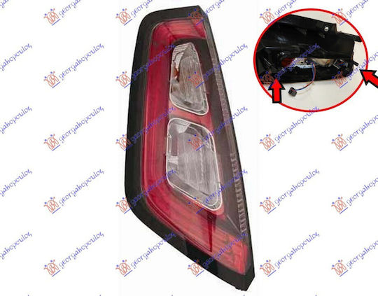 Prasco Rücklichter LED für Fiat Punto Evo 1Stück