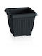 Prosperplast Terra DKWT Pot Plastic Charcoal 37x37x30cm.
