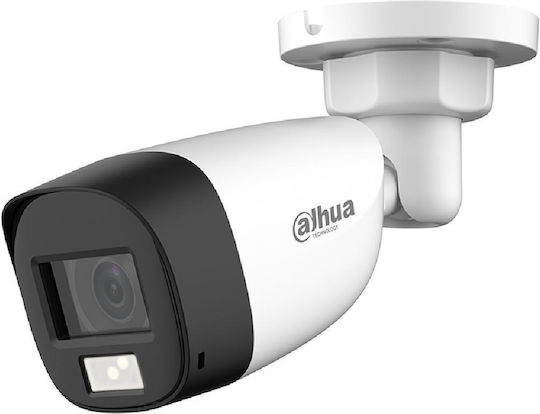 Dahua HFW1200CL-IL-A-S6 CCTV Κάμερα Παρακολούθησης Full HD 1080p Αδιάβροχη με Μικρόφωνο και Φακό 3.6mm