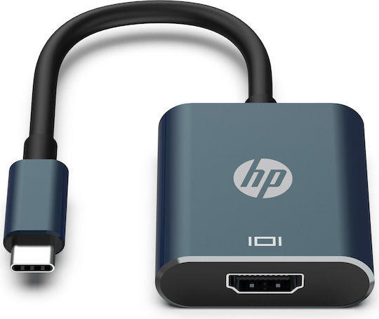 HP Μετατροπέας USB-C male σε HDMI female 1τμχ 8TH72AA
