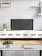 TV Stand White 150x36x30 cm