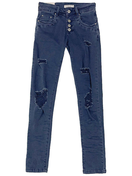 Ustyle Γυναικείο Jean Παντελόνι με Σκισίματα