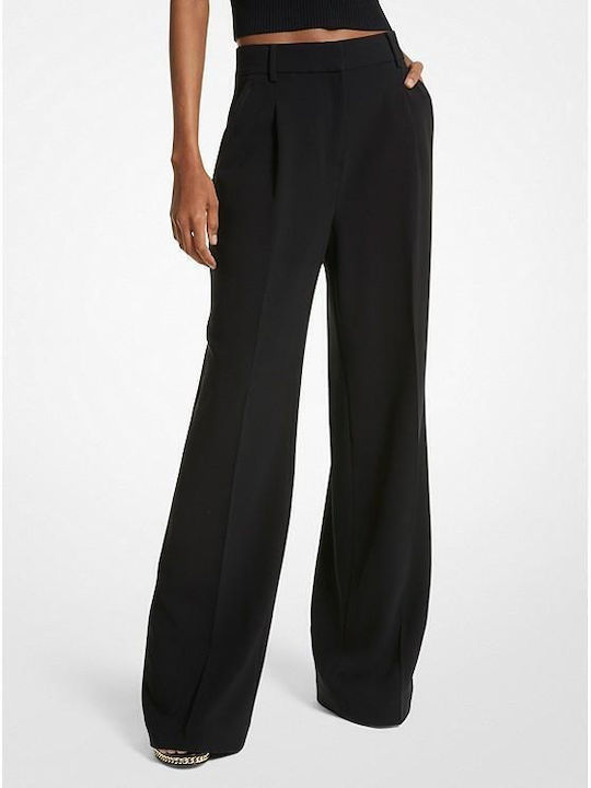 Michael Kors Women's Fabric Trousers Black