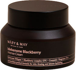 Mary & May Idebenone & Blackberry Moisturizing , Αnti-aging & Firming Cream Suitable for All Skin Types 70ml