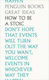 How To Be a Stoic, Penguin Great Ideas