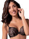 Negru Sutien Push Up cu Baloane
