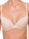 Bej Sutien Push Up cu Baloane