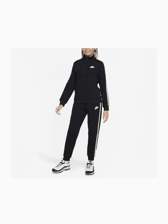 Nike Copilăresc Set de pantaloni de trening Negru 2buc