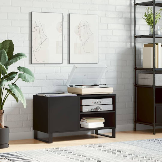 vidaXL Hi-Fi Möbel Schwarz 38x85x48cm