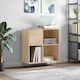vidaXL Έπιπλο Hi-Fi Καφέ 38x84.5x89cm