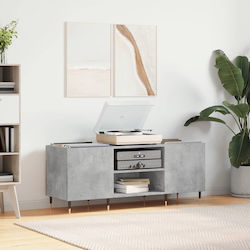 vidaXL 831672 Мебел Hi-Fi Сив