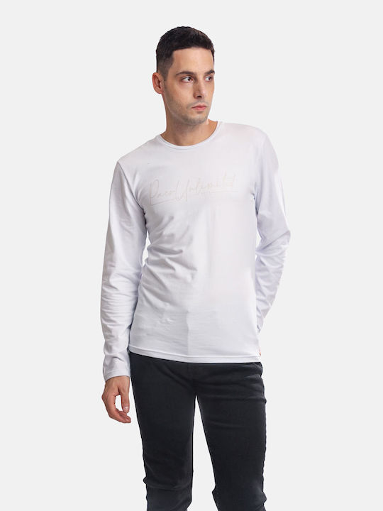 Paco & Co Men's Long Sleeve Blouse White