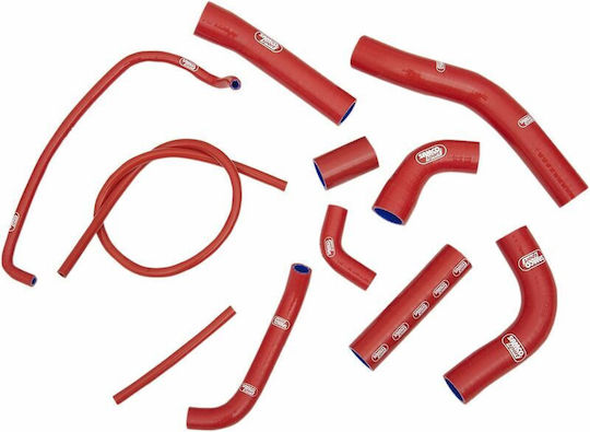 Samco Sport Yamaha YZF-R6 Silikonkautschuk Motorhaube Set Rot Farbe