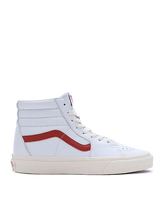 Vans Adidași Vintage Pop Sk8-hi Roșii