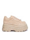 Swerve Adidași Chunky Pentru Femei Bej
