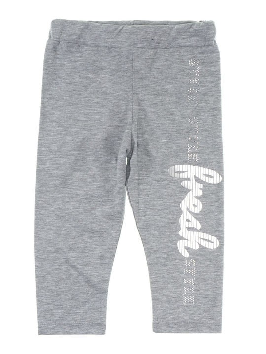Kinder Leggings Capri Gray