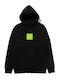 Sweatshirt mit Kapuze Schwarz